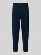Tommy Jeans Regular Fit Sweatpants aus Baumwoll-Mix in Marine, Größe L