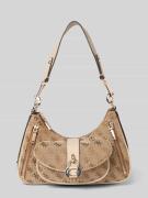 Guess Handtasche mit Label-Detail Modell 'JESSA' in Hellbraun, Größe 1