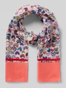 More & More Schal in rechteckiger Form in Rot, Größe 1