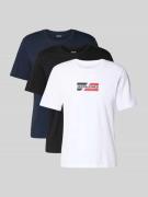 Jack & Jones T-Shirt mit Logo im 2er-Pack in Black, Größe L