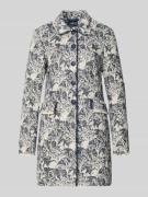 WHITE LABEL Slim Fit Blazer im Allover-Look mit Pattentaschen in Marin...