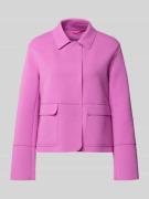 WHITE LABEL Blazer mit Kentkragen und aufgesetzten Pattentaschen in Pi...