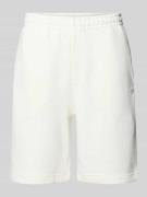 Lacoste Relaxed Fit Sweatshorts aus reiner Baumwolle in Offwhite, Größ...