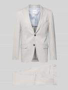 Roy Robson Regular Fit Blazer aus Viskose-Mix mit Zierbesatz in Silber...