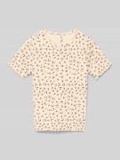 Only Slim Fit T-Shirt aus Baumwoll-Mix Modell 'TRINNY' in Sand, Größe ...