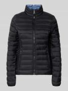 Superdry Steppjacke mit Logo-Stitching Modell 'FUJI' in Black, Größe L