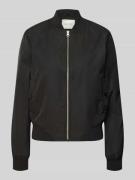 CARS JEANS Regular Fit Jacke mit Stehkragen Modell 'Zaymi' in Black, G...