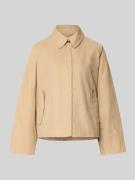 Milano Italy Jacke aus Baumwoll-Mix in Sand, Größe 34