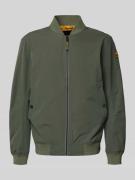 PME Legend Bomberjacke mit Reißverschluss und Eingrifftaschen in Oliv,...
