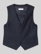 Mango Weste mit V-Ausschnitt Modell 'RAIC' in Marine, Größe 128