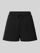 Lacoste Sport Regular Fit Sweatshorts aus Baumwoll-Mix in Black, Größe...