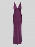 Jake*s Cocktail Abendkleid aus reiner Viskose in Purple, Größe 32