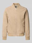 SELECTED HOMME Regular Fit Wildlederjacken aus reinem Ziegenleder Mode...