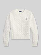 Polo Ralph Lauren Regular Fit Strickpullover aus reiner Baumwolle in W...