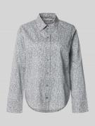 Marc O'Polo Regular Fit Hemdbluse aus reiner Baumwolle in Hellblau, Gr...