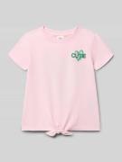 s.Oliver RED LABEL Regular Fit T-Shirt aus reiner Baumwolle in Hellros...