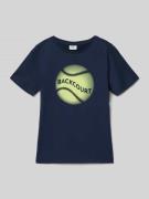 s.Oliver RED LABEL Regular Fit T-Shirt aus reiner Baumwolle in Marine,...