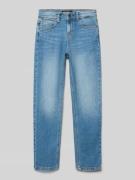 CARS JEANS Straight Leg Jeans im 5-Pocket-Design Modell 'PORTER' in He...
