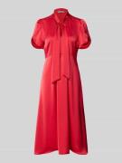 Christian Berg Woman Selection Midikleid mit V-Ausschnitt und Schluppe...