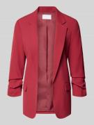 Jake*s Collection Regular Fit Blazer mit Reverskragen in Rot, Größe 32