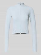 aim'n Jacke mit Stehkragen und Zweiwege-Reißverschluss in Hellblau, Gr...