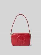 Anine Bing Crossbody Bag mit Label-Detail in Rot, Größe 1
