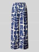 B.Young Stoffhose aus Viskose-Leinen-Mix Modell 'Ihamma' in Marine, Gr...