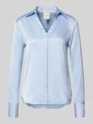 Calvin Klein Womenswear Regular Fit Bluse mit V-Ausschnitt in Eisblau,...