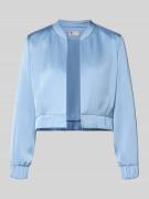 V by Vera Mont Regular Fit Blazer mit Stehkragen in Hellblau, Größe 38