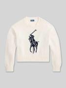 Polo Ralph Lauren Regular Fit Strickpullover aus reiner Baumwolle in W...