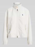 Polo Ralph Lauren Regular Fit Blouson aus reiner Baumwolle in Weiss, G...