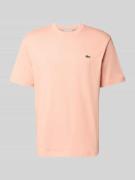 Lacoste Regular Fit Poloshirt aus reiner Baumwolle in Altrosa, Größe L