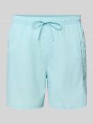 Calvin Klein Underwear Regular Fit Shorts mit Gesäßtasche in Eisblau, ...