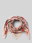 Guess Tuch mit Label-Detail in Beige, Größe 1