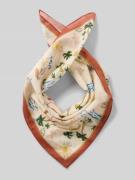 Jake*s Casual Bandana in quadratischem Design in Ecru, Größe 1