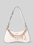 Guess Shoulder Bag mit Logo-Detail Modell 'Libby' in Offwhite, Größe 1