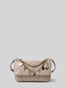 Guess Umhängetasche mit Label-Applikation Modell 'LIBBY' in Taupe, Grö...