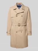 CINQUE Regular Fit Trenchcoat mit Reverskragen Modell 'Aberdeen' in Be...
