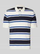 Gant Slim Fit Poloshirt mit Logo-Stitching in Marine, Größe 4XL