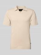 Jack & Jones Premium Strickshirt mit V-Ausschnitt Modell 'MILANO' in B...