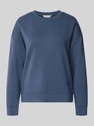 MSCH Copenhagen Sweatshirt aus Viskose-Mix Modell 'Ima Q' in Rauchblau...