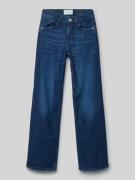 CARS JEANS Straight Fit Jeans mit Logo-Patch Modell 'Mara' in Blau, Gr...