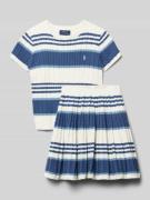 Polo Ralph Lauren Teens Regular Fit Pullover und Rock aus reiner Baumw...