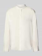 Calvin Klein Womenswear Relaxed Fit Bluse mit Stehkragen in Offwhite, ...