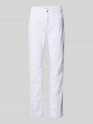 MAC Straight Leg Jeans im 5-Pocket-Design Modell 'Dream' in Weiss, Grö...