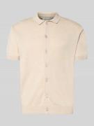 Casual Friday Freizeithemd mit 1/2-Arm Modell 'BELLS' in Sand Melange,...