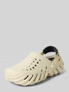 Crocs Hausschuhe mit Label-Detail in Sand, Größe 43/44