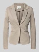 ICHI Regular Fit Blazer mit Reverskragen Modell 'Kate' in Taupe, Größe...