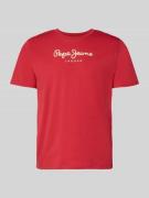 Pepe Jeans Regular Fit T-Shirt aus reiner Baumwolle Modell 'EGGO' in R...