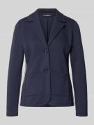 Betty Barclay Slim Fit Blazer aus Viskose-Mix mit Reverskragen in Mari...